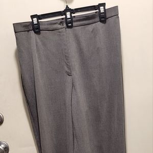 Dressbarn Gray Tailored Pants, size 14